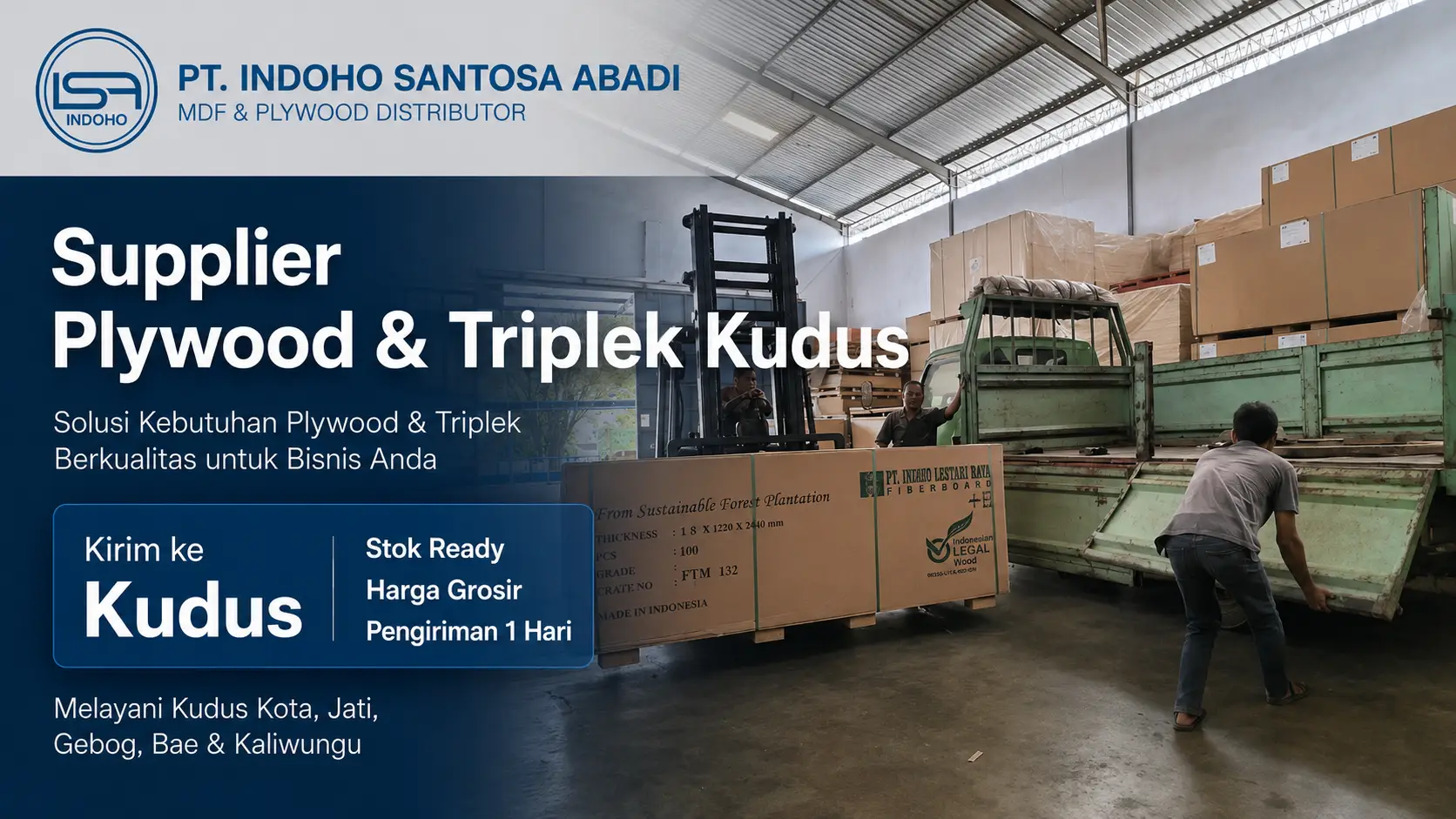 Supplier Plywood & Triplek Kudus