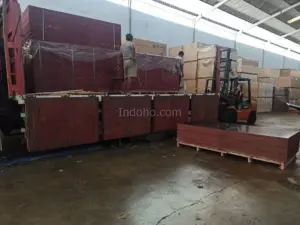 Supply material bekisting plywood phenolic skala besar untuk proyek pembangunan gedung bertingkat